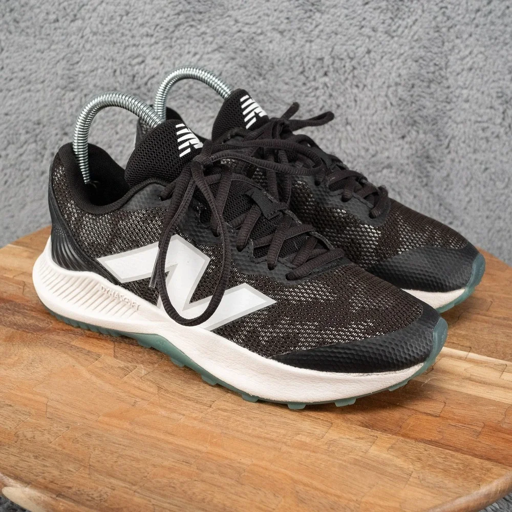 New Balance TY4040K7 Men's Baseball Turf Cleats Black White Size 5 Medium